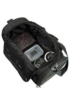 Tactical Duffel Bag Silindir Çanta Siyah - 5