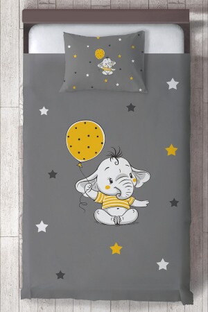 Tagesdecke für Baby- und Kinderzimmer, niedlicher Elefant, Mktyo-123, MKTCYTKO-123 - 2