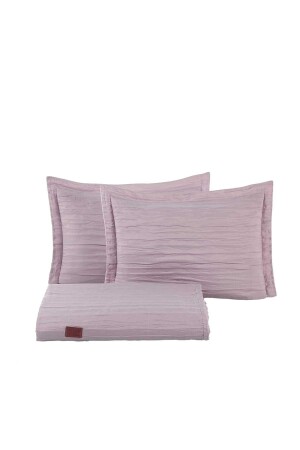 Tagesdecken-Set für Doppelbett, Calista, getrocknete Rose (240 x 250 cm), kein Bügeln erforderlich - 6