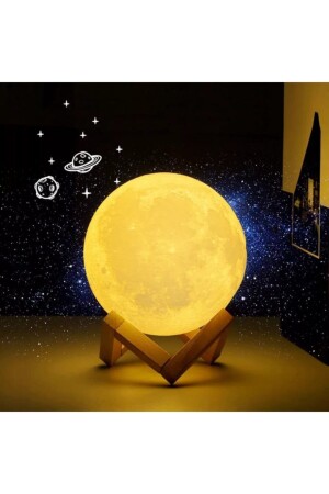 Tageslicht Mondlicht Vollmond Nachtlampe Beleuchtung Geschenk YD1506 - 5