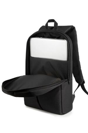 Täglicher schwarzer Rucksack und Laptoptasche - 5