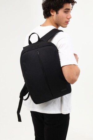 Täglicher schwarzer Rucksack und Laptoptasche - 8