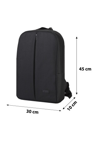 Täglicher schwarzer Rucksack und Laptoptasche - 10