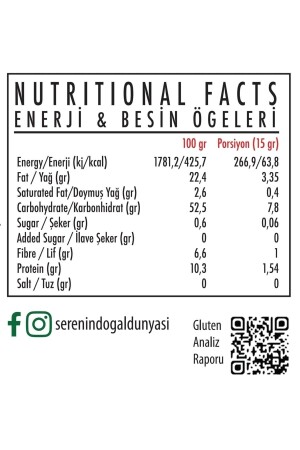 Tahinli Kurabiye Glutensiz Doğal Sağlıklı Atıştırmalık Vegan 80 gr Şeker Ilavesiz - 6