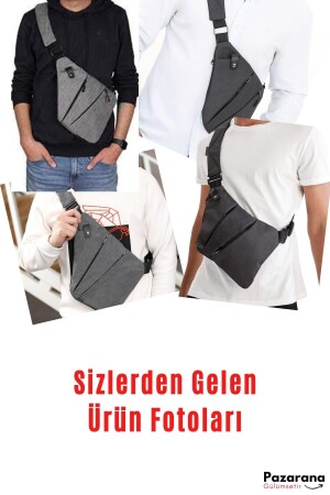 Taille Tasche Männer Messenger Taschen Satteltasche Tasche Einzelnen Schulter Gurt Kreuz Sport Rucksack Für Brust - 4