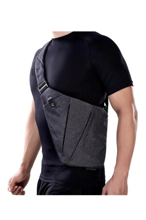 Taille Tasche Männer Messenger Taschen Satteltasche Tasche Einzelnen Schulter Gurt Kreuz Sport Rucksack Für Brust - 1
