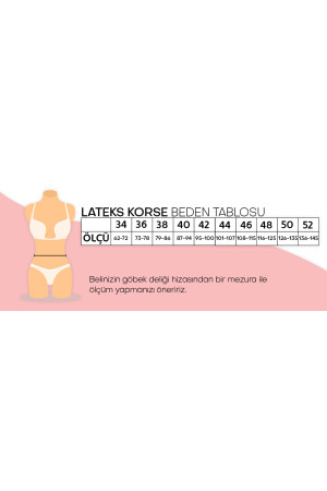 Taillenunterstützendes, schlankmachendes und straffendes Latex-Postpartum-Latex-Korsett, Taillen- und Bauchkorsett LK002 - 5