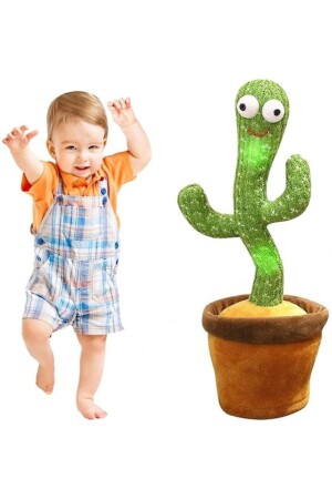 Talking Dancing Musical Light Pot Cactus Plüschtier PLUSH0139249 - 5