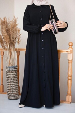 TAM BOY DÜĞMELİ FERACE - Nissra