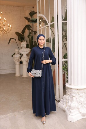 TAM BOY DÜĞMELİ FERACE - Nissra