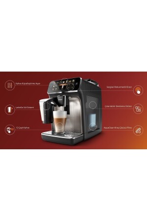 Tam Otomatik Espresso Makinesi Ep5447/90_1 Çekirdek Kahve Hediyeli EP5447/90_1 - 7