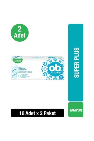 Tampon Süper Plus Yeni 16'lı X2 - 1