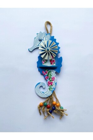 م.ن.ز - زينة البوليستر الحائط زينة الباب زينة بالكون زينة الخيل البحري معلق - Tamu