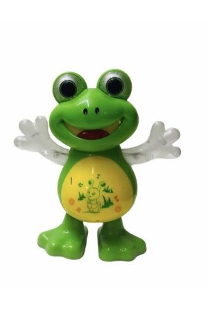 Tänzerin Frosch Tanzende singende Froschfigur Spielzeug mit Ton und Licht Can-Ali*DE*Frog*SI* - 3