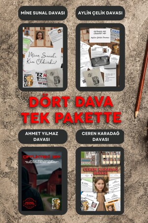 لعبة المحقق (منز) - لعبة القتل - لعبة المحقق - لعبة الصندوق - مجموعة من أربعة - Taş Group