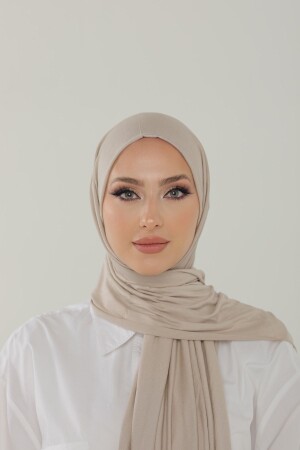 Taş Luxury Penye Şal - Kadın Tesettür Jersey Hijab Lycra Shawl - 1