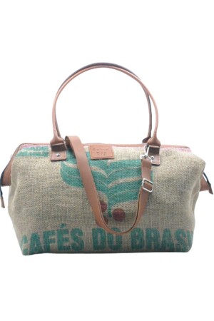 Tasche Braun Jute Design Mama Baby Mutter Babypflege und Damentasche AYB-BSCUTKHV - 3