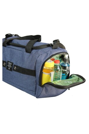 Taschen Marineblau Große Damen-Sport- und Reisetasche mit Schultergurt aus wasserdichtem Stoff woyslaciblue - 6