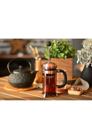 Taşev T2771 Watson - French Press 350 Ml (çay Presi) Bitki Çayı Demleme - 5