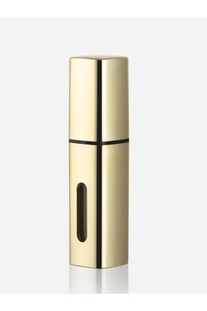 Taşınabilir Doldurulabilir Seyahat Boy Lüx Boş Parfüm Şişesi 8 ML Gold Renk - 2