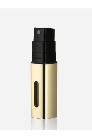 Taşınabilir Doldurulabilir Seyahat Boy Lüx Boş Parfüm Şişesi 8 ML Gold Renk - 3