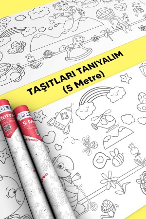 Taşıtlar Boyama Kağıdı TAŞIT001 - 1