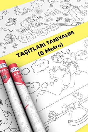 Taşıtlar Boyama Kağıdı TAŞIT001 - 4