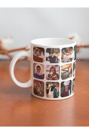 Tasse mit Aufdruck „Friends“ im Karma-Design, mit besonderem Motiv und Szenen – Geburtstagsgeschenk, Kaffeetasse friendskarma001 - 6