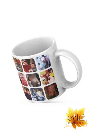 Tasse mit Aufdruck „Friends“ im Karma-Design, mit besonderem Motiv und Szenen – Geburtstagsgeschenk, Kaffeetasse friendskarma001 - 8