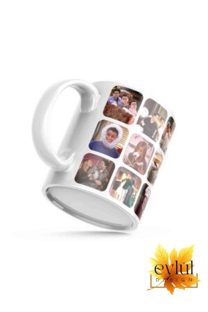 Tasse mit Aufdruck „Friends“ im Karma-Design, mit besonderem Motiv und Szenen – Geburtstagsgeschenk, Kaffeetasse friendskarma001 - 9