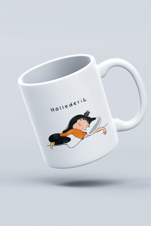 Tasse mit Aufdruck „hallederlz (SLEEPING)“ – Geschenk zum Valentinstag Givebutik-Design-2 - 4