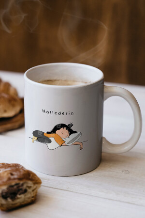 Tasse mit Aufdruck „hallederlz (SLEEPING)“ – Geschenk zum Valentinstag Givebutik-Design-2 - 9