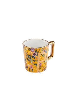 Tasse mit Blumen-P-Buchstaben, 350 ml, 153. 03. 06. 6929 - 7