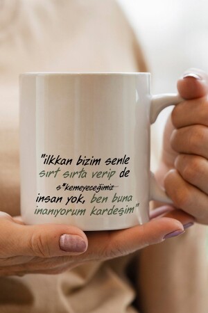 Tassentasse mit Worten wie – Bedruckte Tasse – Bedruckte Tasse – Tasse mit Namen KUPA-10S - 3