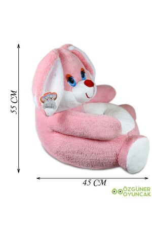 Tavşan Pelüş Bebek Çocuk Koltuğu - 3