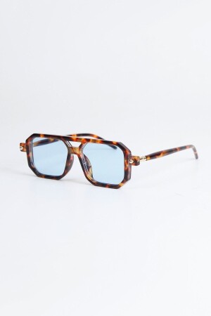 Tbubble Rechteckige Sonnenbrille – Leopardenblaues Glas D6N4YNFJFA - 2