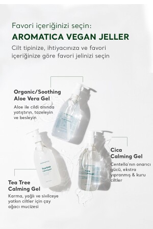 Tea Tree Calming Gel 300ml - Vegan Yatıştırıcı Çay Ağacı Jeli - 10