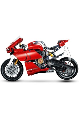 ® Technic Ducati Panigale V4 R 42107 - Yetişkinler için Araba Yapım Seti (646 Parça) - 8