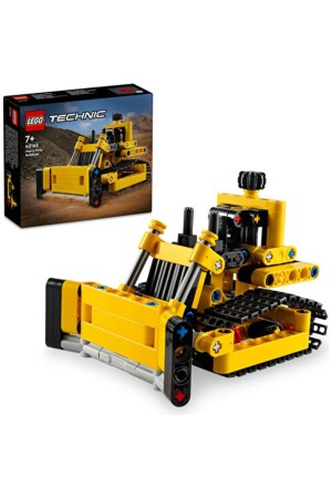 ® Technic Heavy Duty Bulldozer 42163 – Bauset für Kinder ab 7 Jahren (195 Teile) - 2