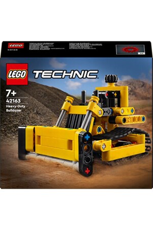 ® Technic Heavy Duty Bulldozer 42163 – Bauset für Kinder ab 7 Jahren (195 Teile) - 5