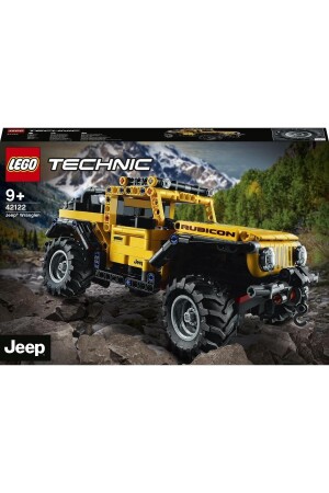® Technic Jeep® Wrangler 42122 - Araç Sevenler İçin Koleksiyonluk Model Yapım Seti (665 Parça) - 3
