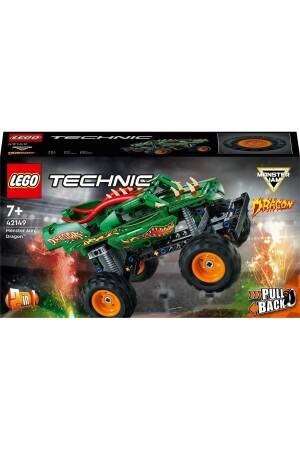 ® Technic Monster Jam™ Dragon™ 42149 - 7 Yaş ve Üzeri İçin Kamyon Yapım Seti(217 Parça) - 4