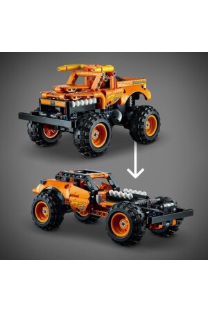 ® Technic Monster Jam™ El Toro Loco™ 42135 – LKW-Modellbauset zum Sammeln (247 Teile) - 5