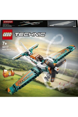 ® Technic Yarış Uçağı 42117 - Çocuklar İçin Koleksiyonluk Model Yapım Seti (154 Parça) - 3