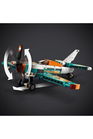 ® Technic Yarış Uçağı 42117 - Çocuklar İçin Koleksiyonluk Model Yapım Seti (154 Parça) - 7