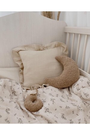 Teddy Moon Yastık Kahve Bh2 - bohemoon