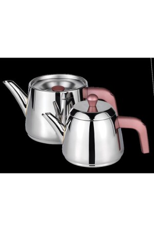 Teekanne Diamond Medium Size Pink Bakelit Handle AMBDIA4677 - 4