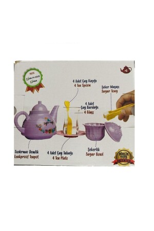 Teeservice Schmal tailliertes Tea-Time-Spielset - 4