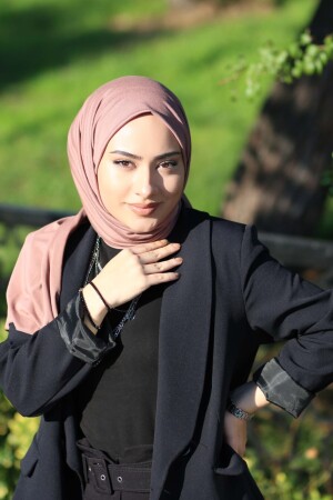 Teettür-Schal aus gekämmter Baumwolle, Hijab-Modell – Abb - 5