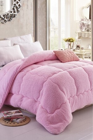 Tek Kişilik 63 Tel Lüx Çift Taraflı Welsoft Pamuk Silikon Yorgan 155x215 5004000 - Eyüpoğlu